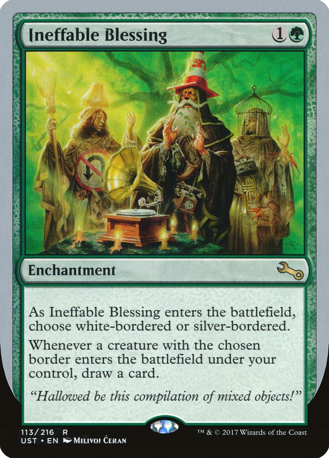 Ineffable Blessing (Unstable #113c)
