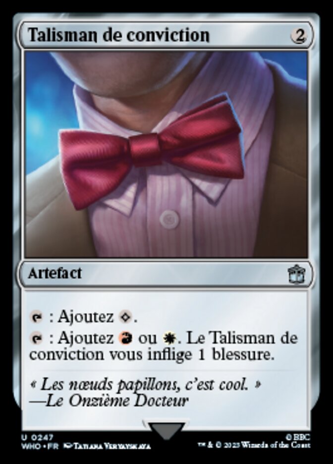 Talisman de conviction