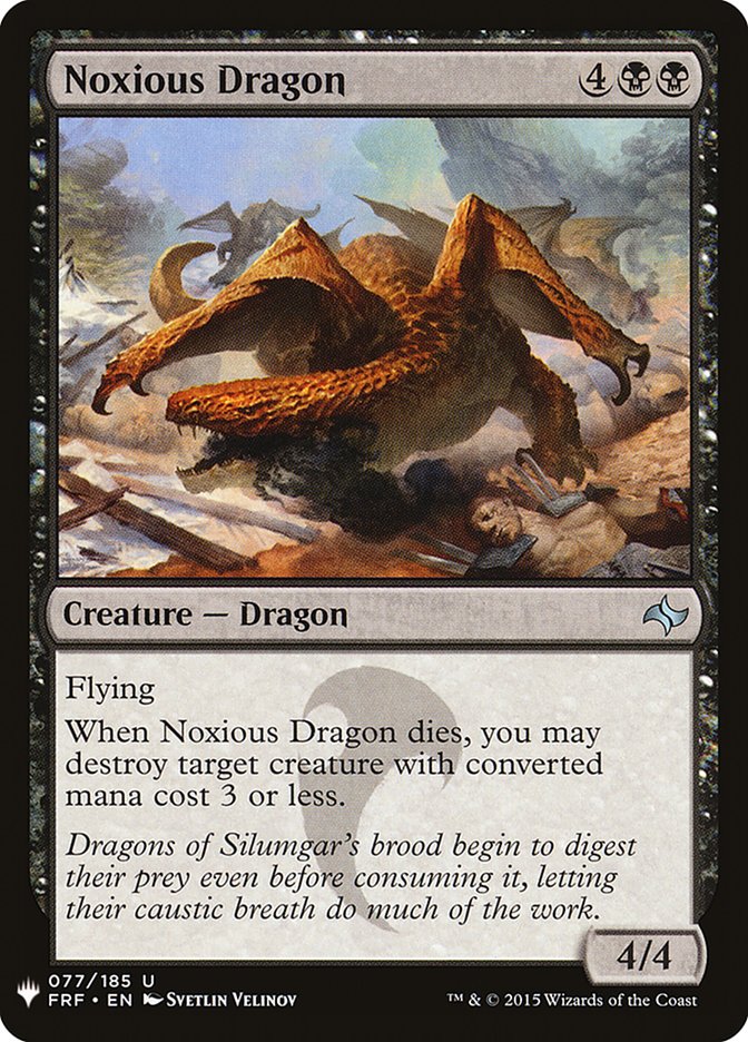 Noxious Dragon (The List #FRF-77)
