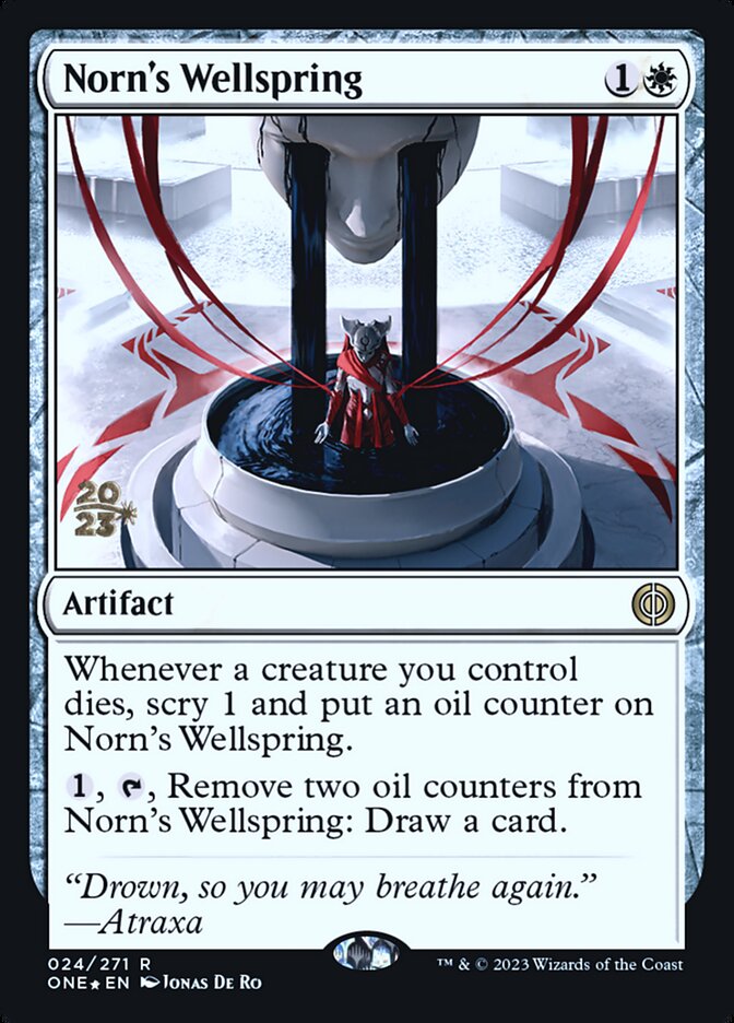 Norn's Wellspring (Phyrexia: All Will Be One Promos #24s)