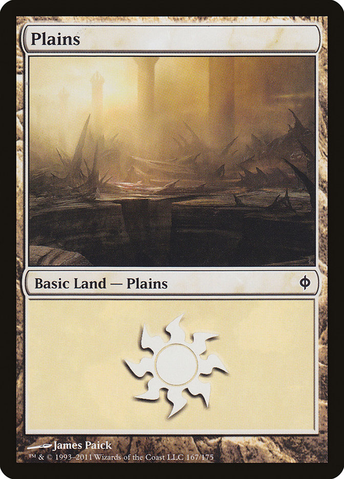 Plains (New Phyrexia #167)