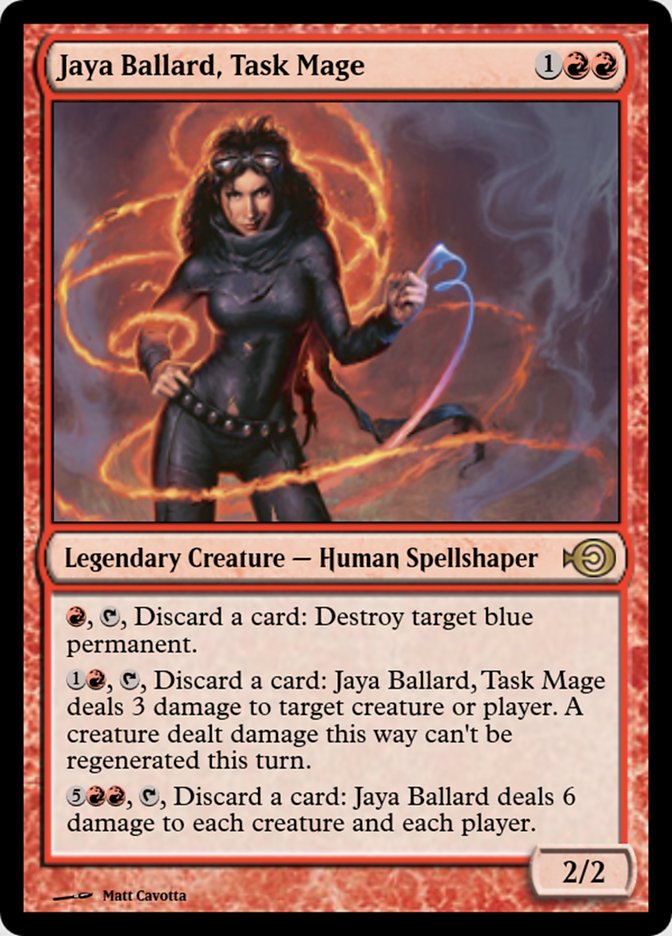 Jaya Ballard, Task Mage (Magic Online Promos #36312)