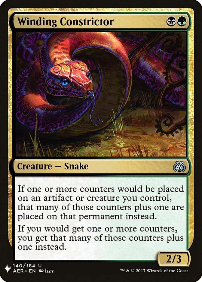 Winding Constrictor (The List #AER-140)