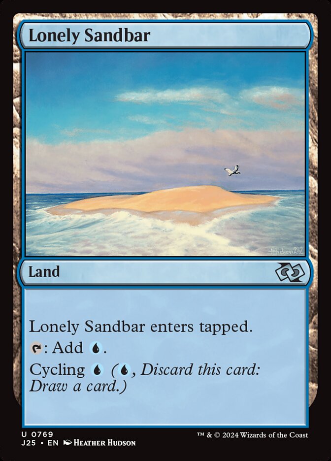 Lonely Sandbar (Foundations Jumpstart #769)