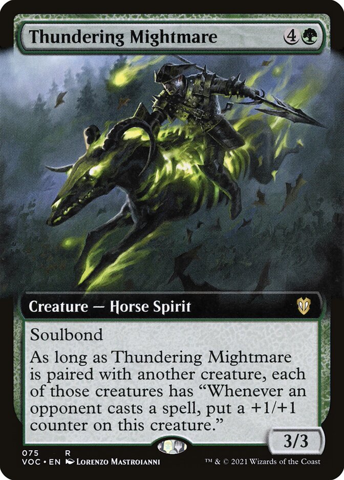 Thundering Mightmare (Crimson Vow Commander #75)