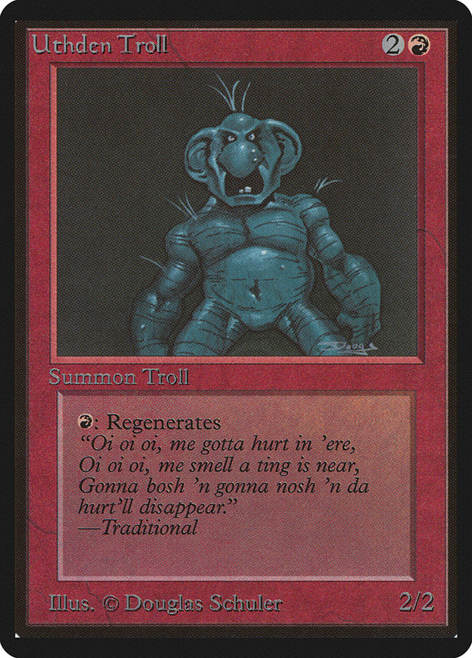 Uthden Troll (Limited Edition Beta #181)