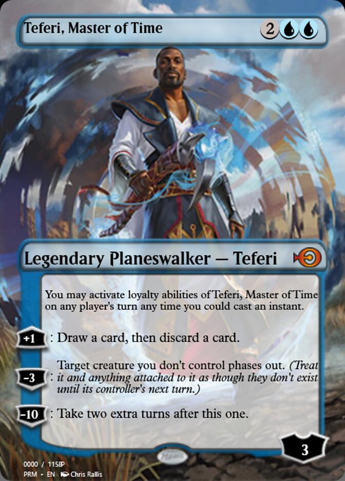 Teferi, Master of Time (Magic Online Promos #85940)