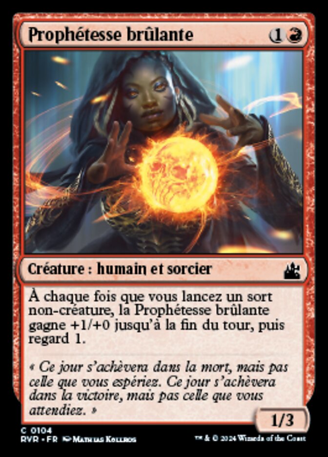 Burning Prophet (Ravnica Remastered #104)