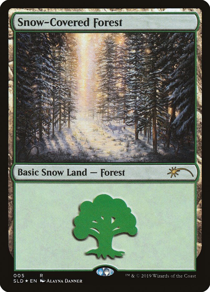 Snow-Covered Forest (Secret Lair Drop #5)