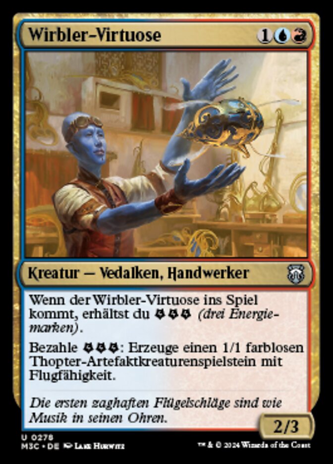 Whirler Virtuoso (Modern Horizons 3 Commander #278)