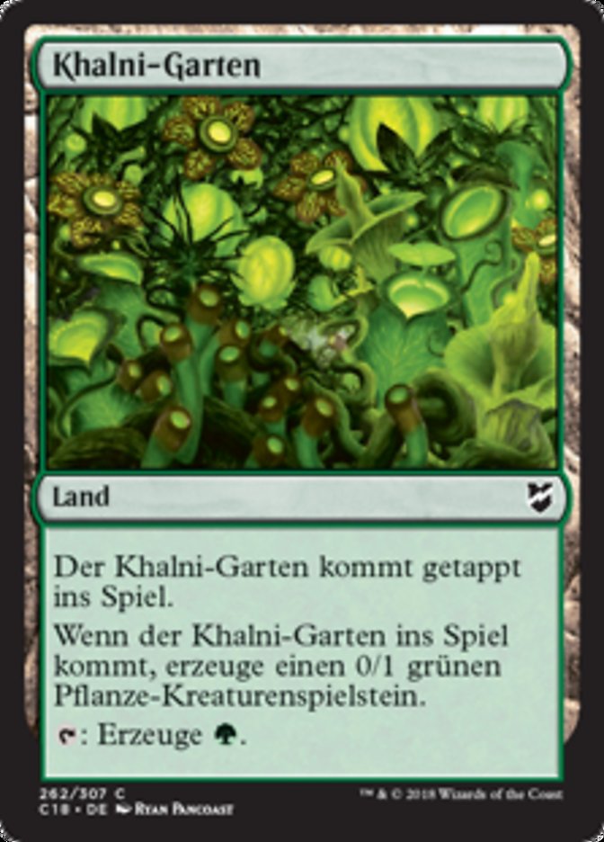 Khalni Garden (Commander 2018 #262)