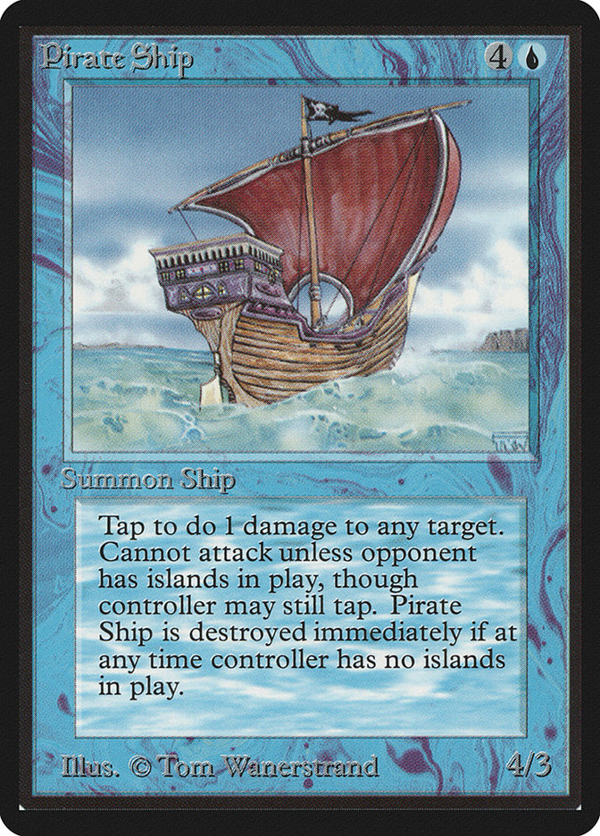 Pirate Ship (Limited Edition Beta #71)