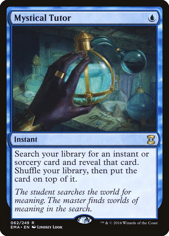 Mystical Tutor (Eternal Masters #62)