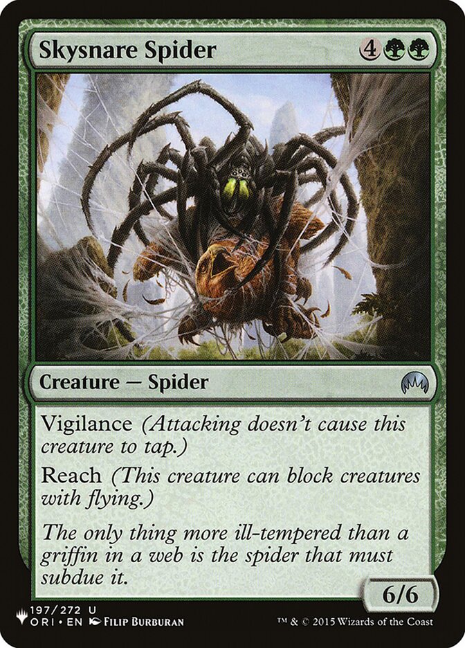 Skysnare Spider (The List #ORI-197)