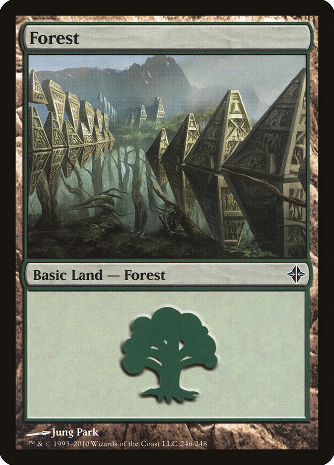 Forest (Rise of the Eldrazi #246)