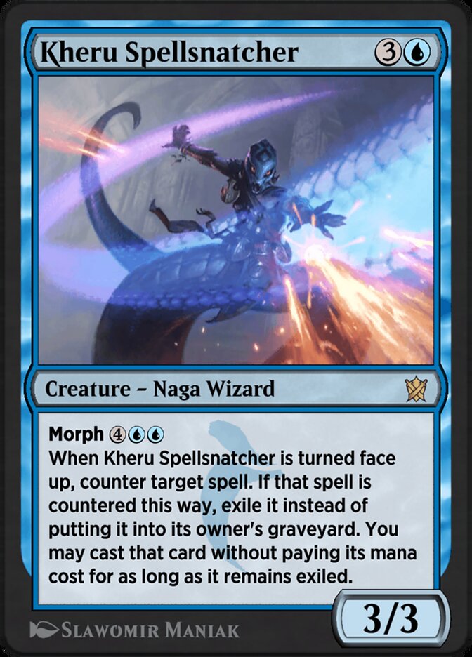 Kheru Spellsnatcher (Khans of Tarkir #45y)