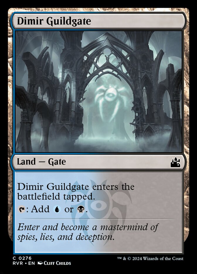 Dimir Guildgate (Ravnica Remastered #276)