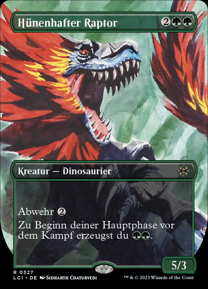 Hünenhafter Raptor