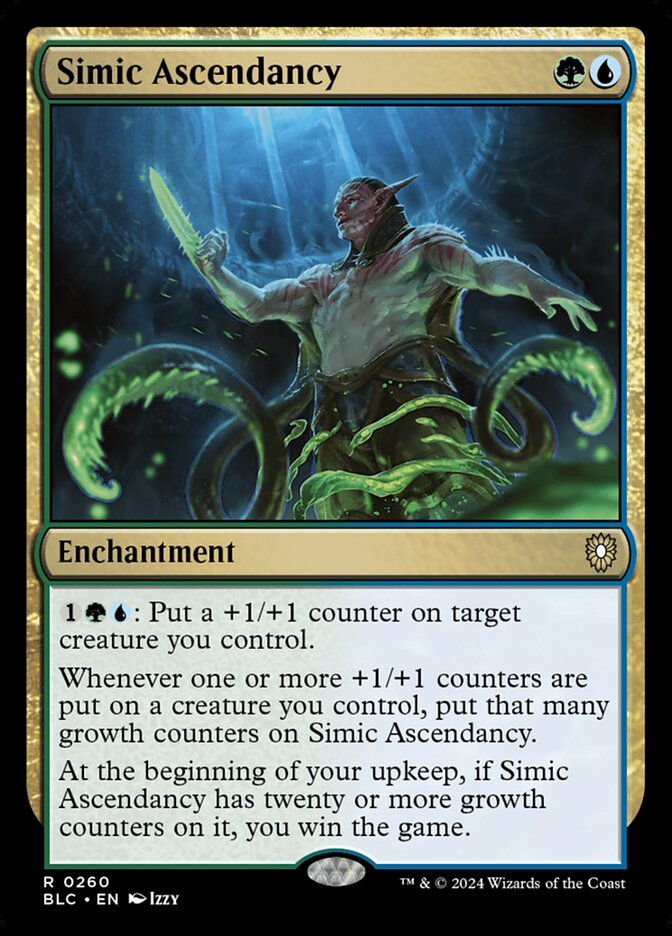 Simic Ascendancy (Bloomburrow Commander #260)