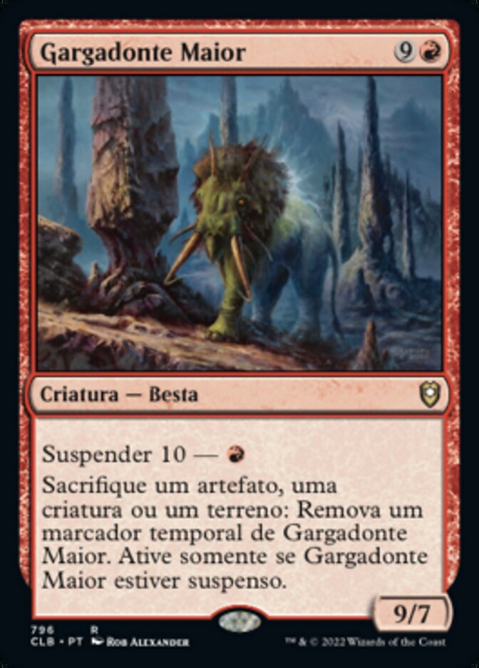 Greater Gargadon (Commander Legends: Battle for Baldur's Gate #796)