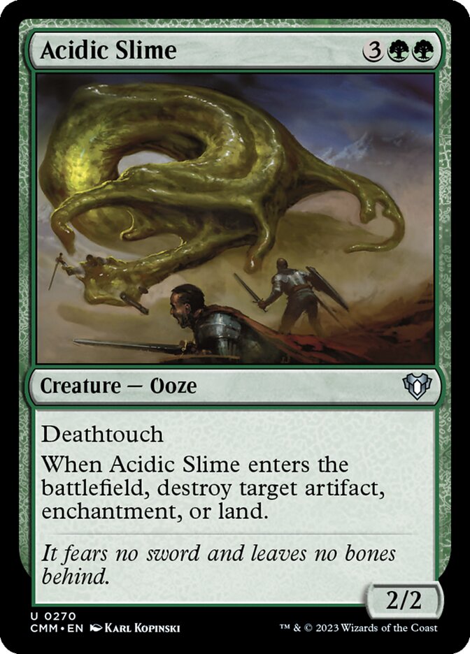 Acidic Slime (Commander Masters #270)