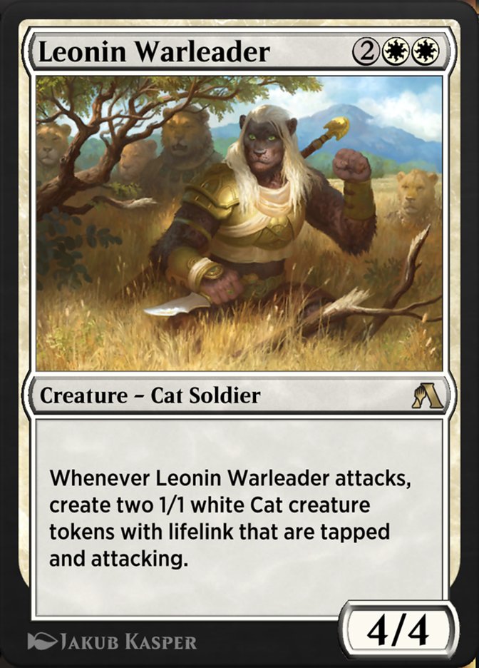 Leonin Warleader (Arena Beginner Set #13)