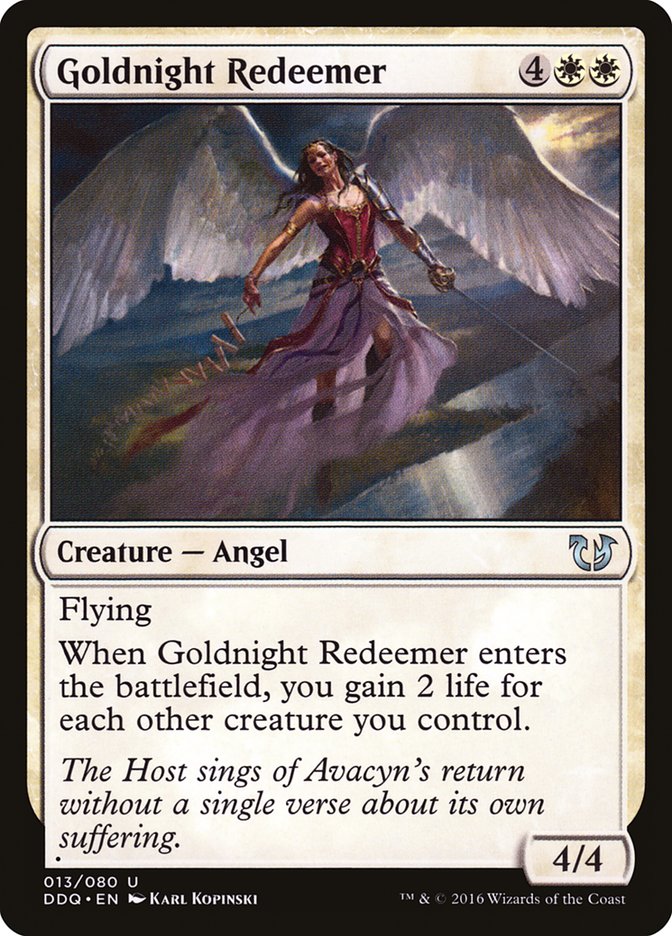 Goldnight Redeemer (Duel Decks: Blessed vs. Cursed #13)