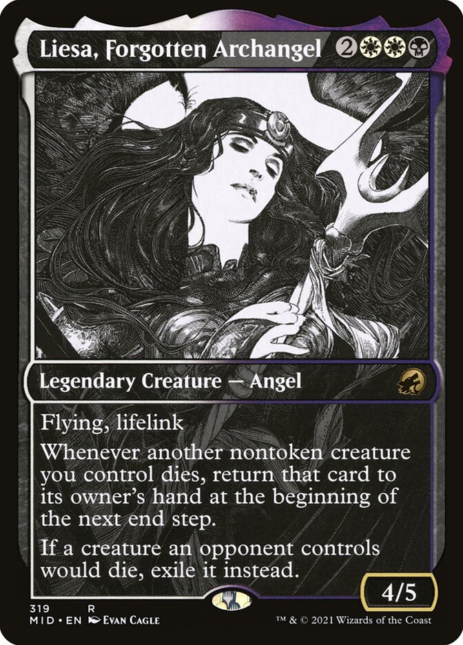 Liesa, Forgotten Archangel (Innistrad: Midnight Hunt) Magic: The 