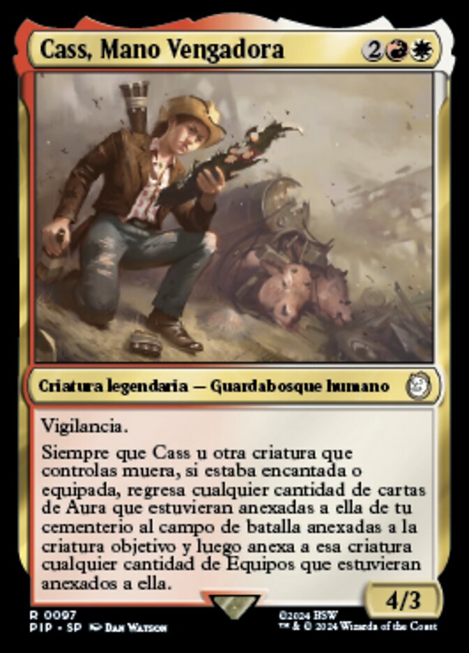 Cass, Mano Vengadora