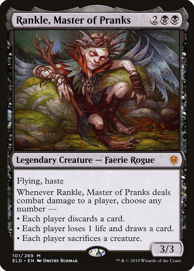Rankle, Master of Pranks (Throne of Eldraine #101)