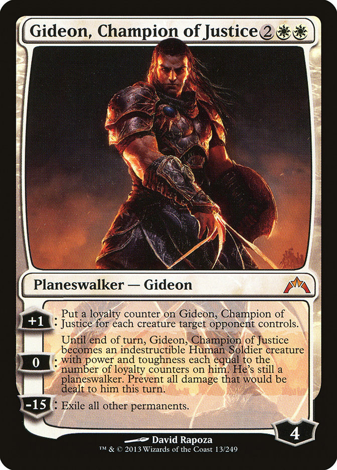 Gideon, Champion of Justice (Gatecrash #13)