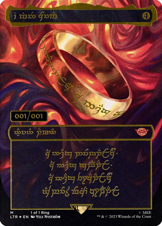 One Ring to Rule Them All SVG PDF & PNG File 