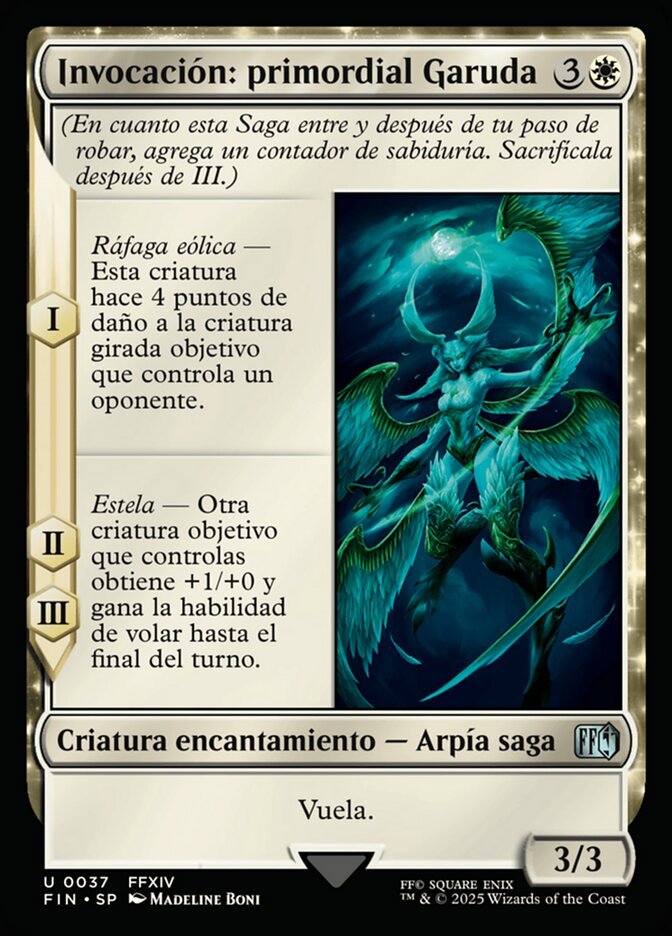 Invocación: primordial Garuda