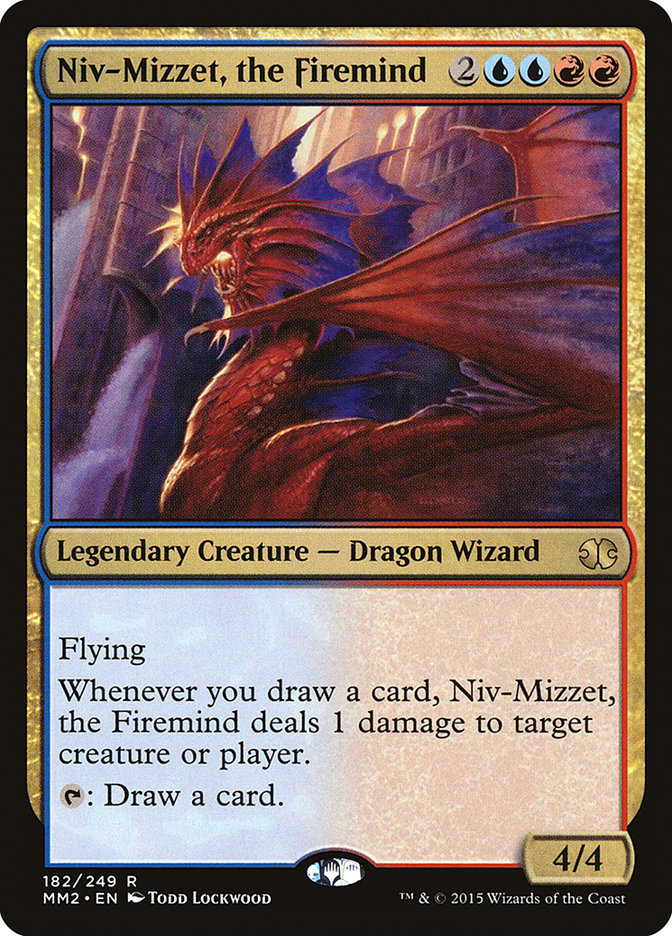 Niv-Mizzet, the Firemind (Modern Masters 2015 #182)