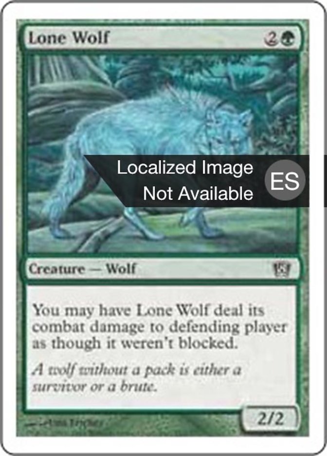 Lone Wolf (Eighth Edition #262)
