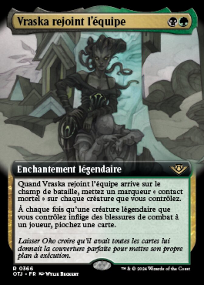 Vraska rejoint l'équipe