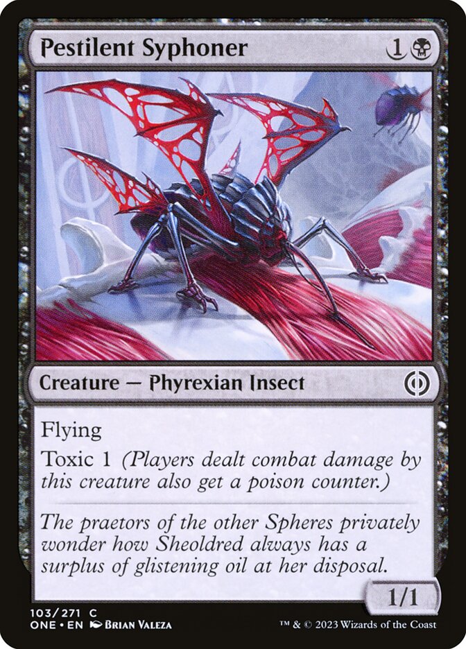 Pestilent Syphoner (Phyrexia: All Will Be One #103)