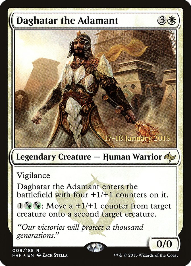 Daghatar the Adamant (Fate Reforged Promos #9s)