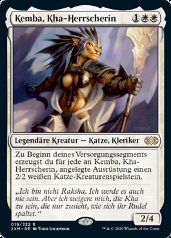Kemba, Kha Regent (Double Masters #19)