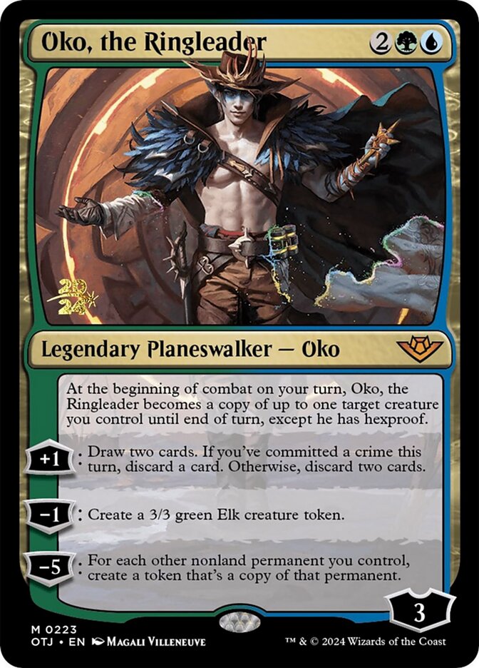 Oko, the Ringleader (Outlaws of Thunder Junction Promos #223s)