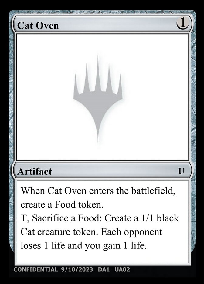 Cat Oven (Unknown Event #UA02a)