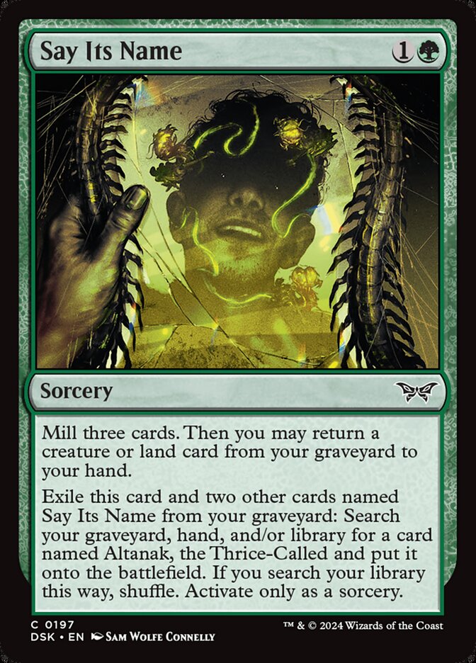 MTG Duskmourn – All Monogreen Cards Revealed