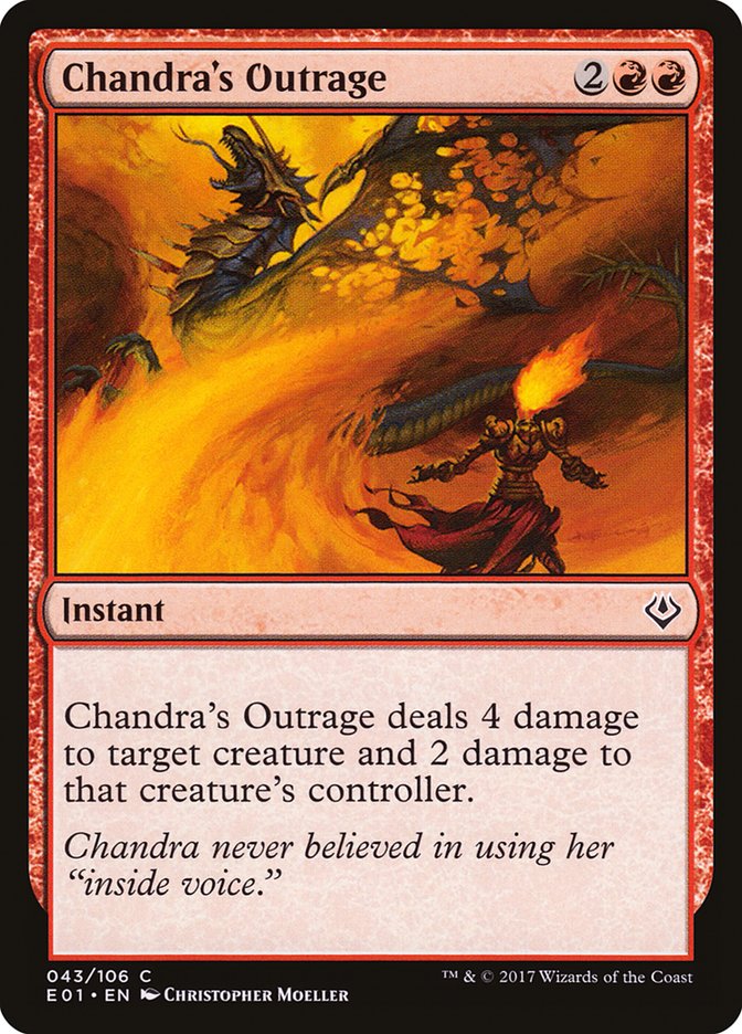 Chandra's Outrage (Archenemy: Nicol Bolas #43)