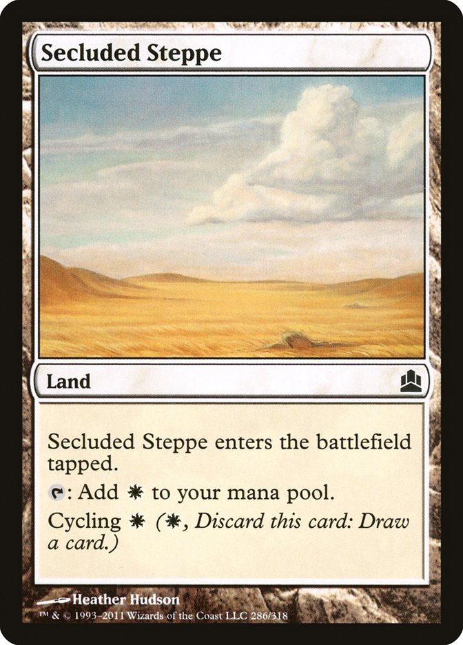 Secluded Steppe (Commander 2011 #286)