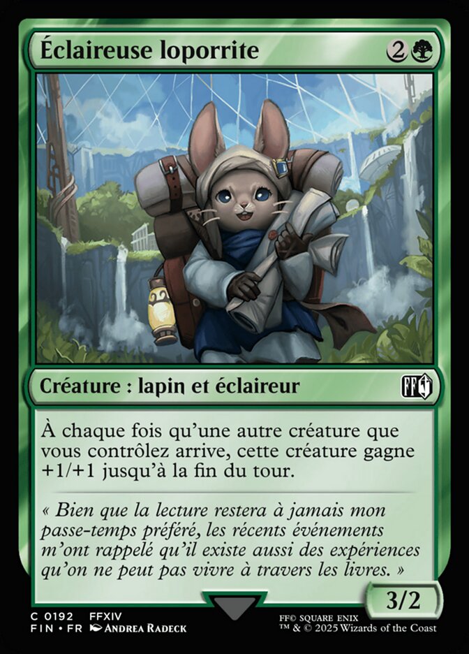 Éclaireuse loporrite