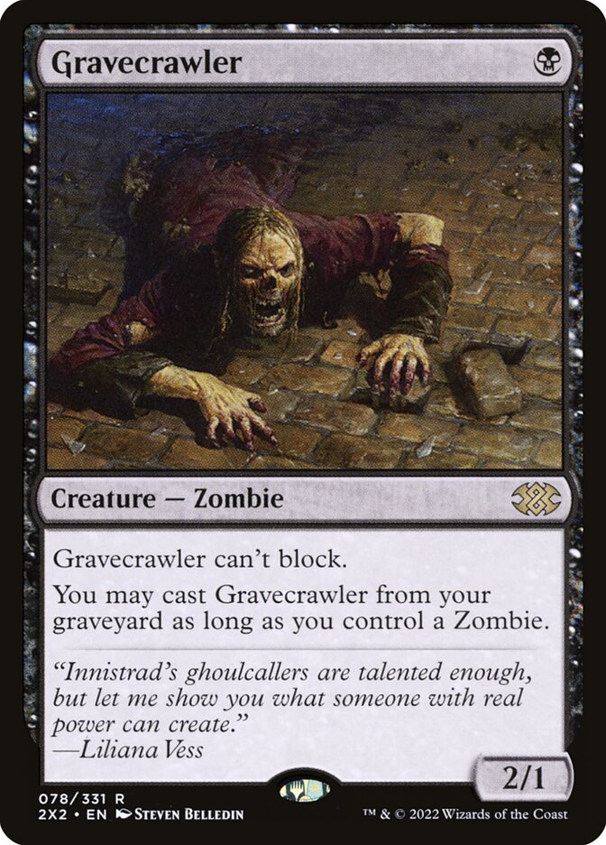Gravecrawler (Double Masters 2022 #78)