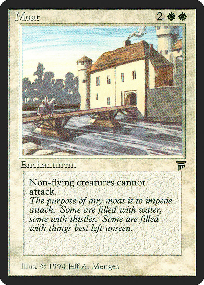 Moat · Legends (LEG) #28 · Scryfall Magic The Gathering Search