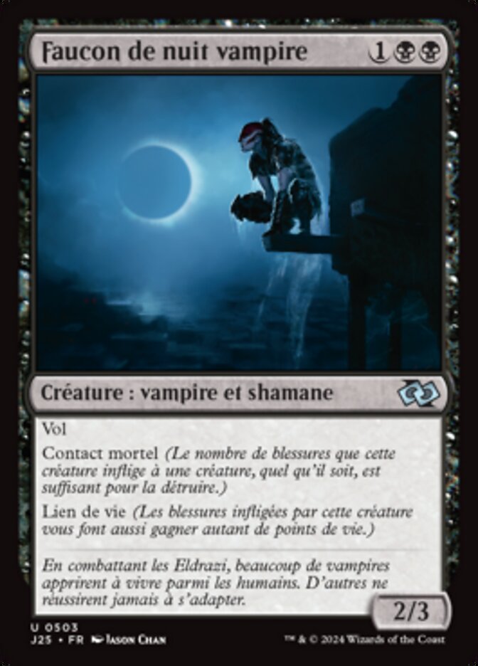 Faucon de nuit vampire