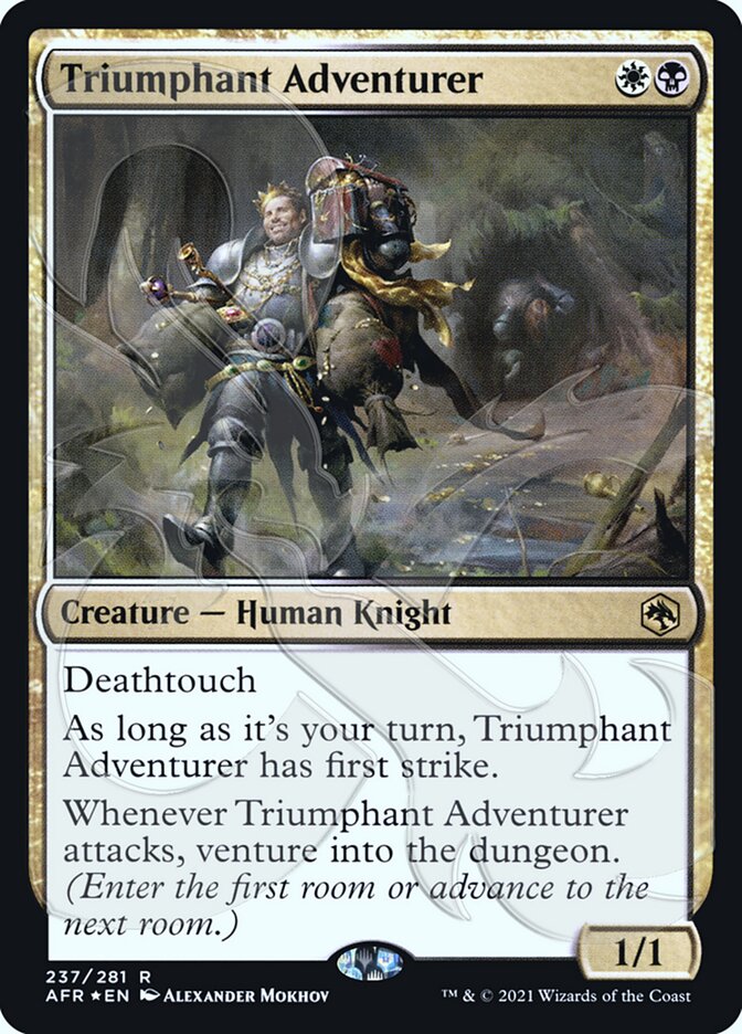 Triumphant Adventurer (Adventures in the Forgotten Realms Promos #237a)