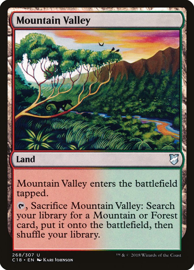Mountain Valley (Commander 2018 #268)